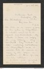 Nachlass Franz Steindachner, Brief von David Starr Jordan an Franz Steindachner (06.01.1881), Inv.Nr. 259.04, Seite 1